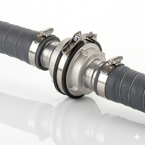 Obejma ogumowana do złączy strażackich Storz52 (66mm)