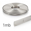 Taśma 14mm, nierdzewna W4, na metry, do opasek ślimakowych 1mb