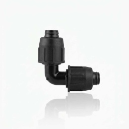 10szt kolanek QJ do rury 20mm, z nakrętkami