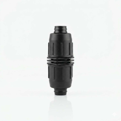 10szt złączek QJ prostych do rur20mm, z nakrętkami