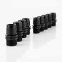 10szt złączek QJ z gwintem 1/2" do rur 20mm, z nakrętkami