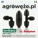 10szt. złączka 17 taśma - 3/4"gwint zewnętrzny, do taśmy kroplującej